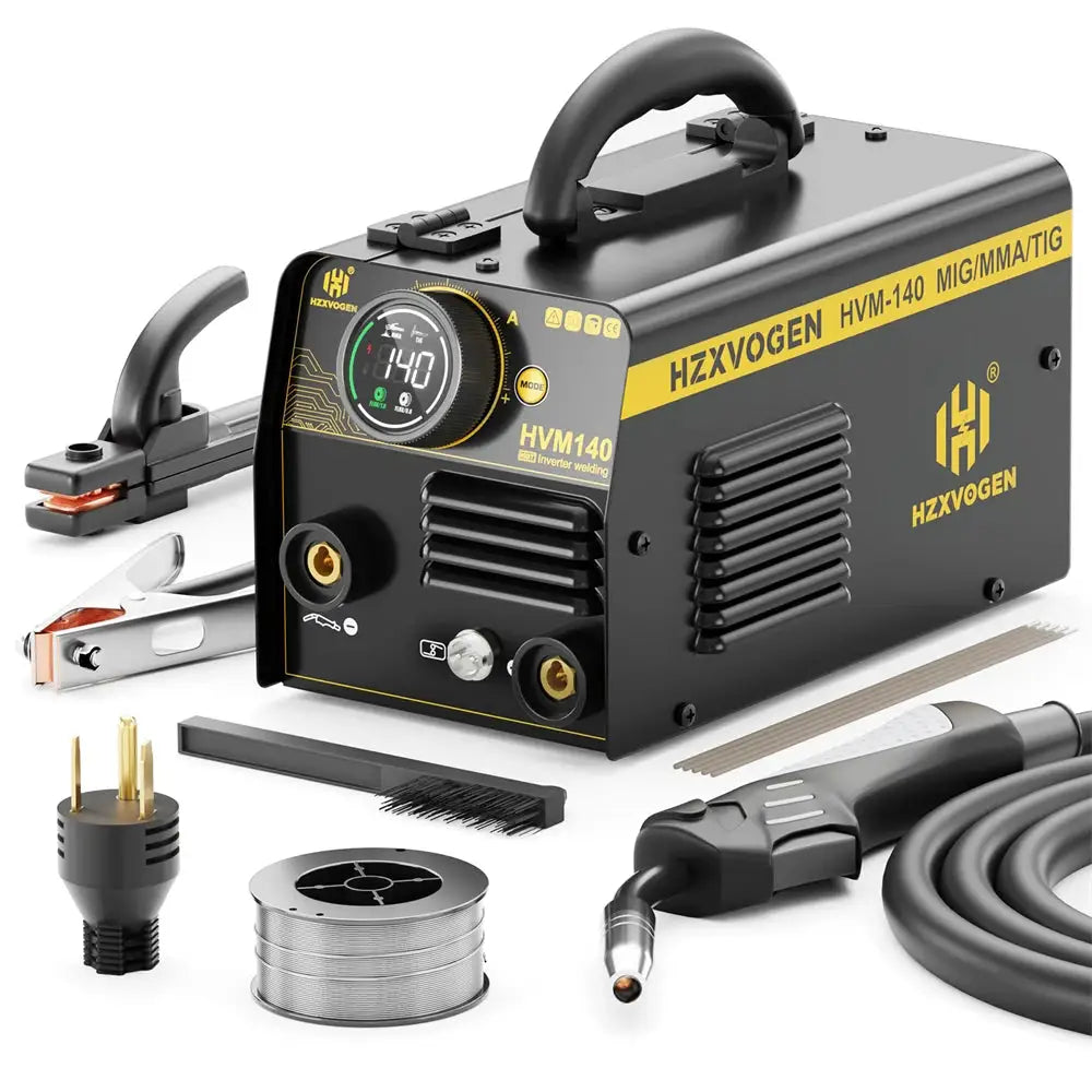 HZXVOGEN HVM140 Gasless MIG Welder — product view 8