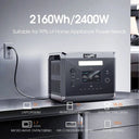 Portable Power Station 2400W LifePo4