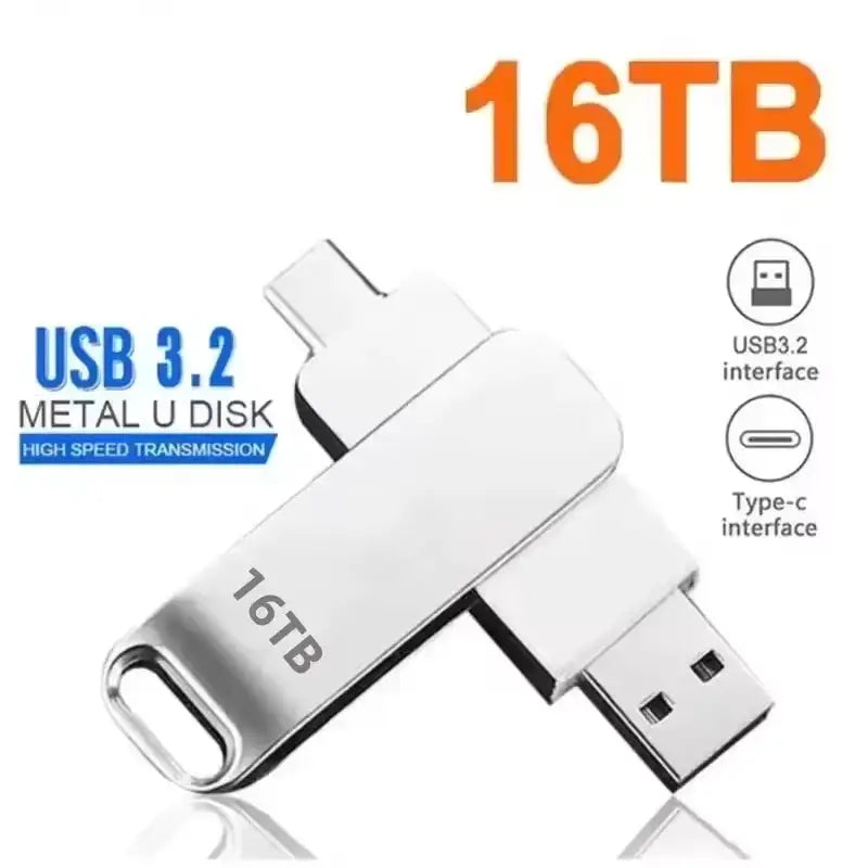 USB Flash Drives High Speed Transfer Metal Pendrive Memory Card — product view 9