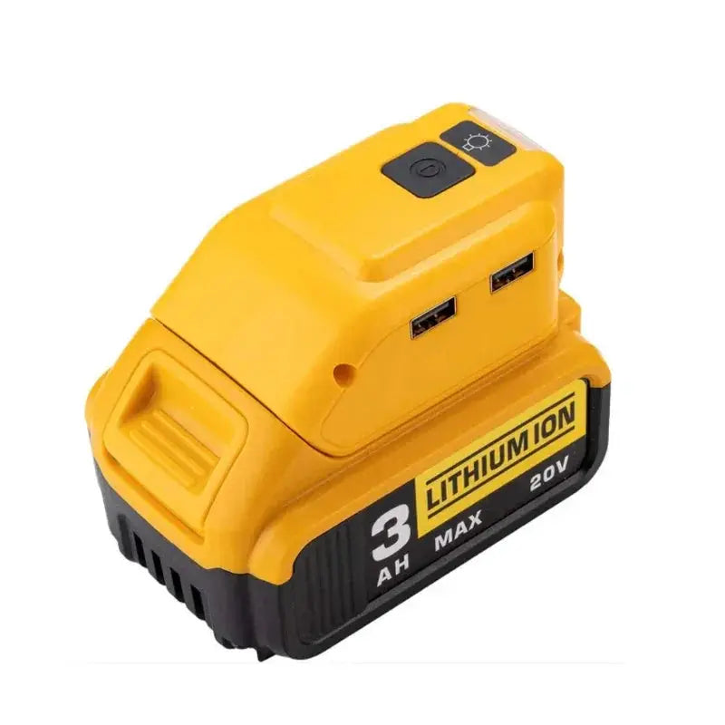 DeWalt DCB090 Battery Adapter With Dual USB C Charger - OurLum.com
