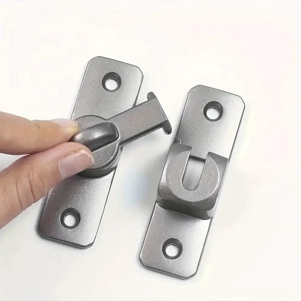 90 Degree Window Drawers Cabinet Locks Stainless Steel Hook Latch Barn Door Latch Bolt Hooks Sliding Gate Buckles Hardware
