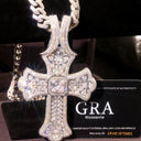 Iced Out Gothic Cross Pendant