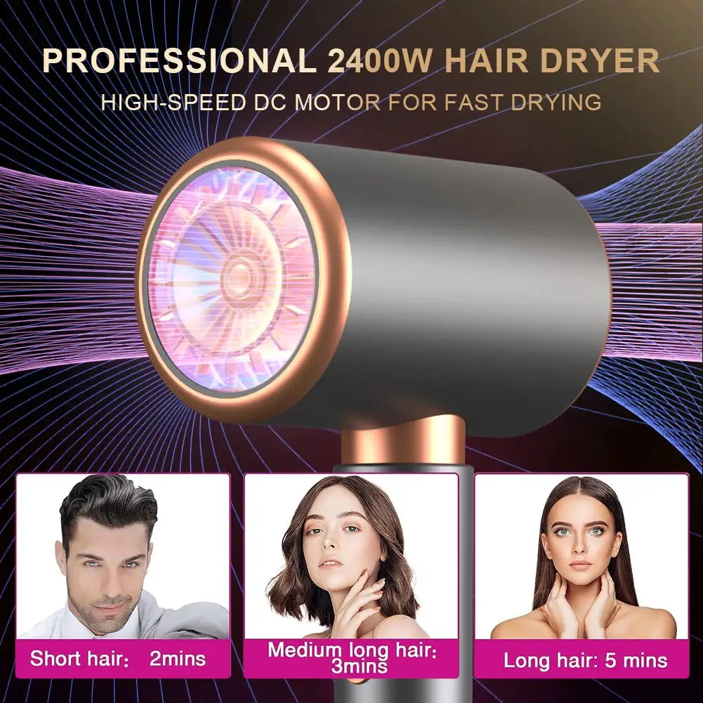 Blue Light Negative Ion Hair Blow Dryer — product image 5