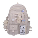 Nylon Backpack For Women Sweet Cute Classic Casual Bag