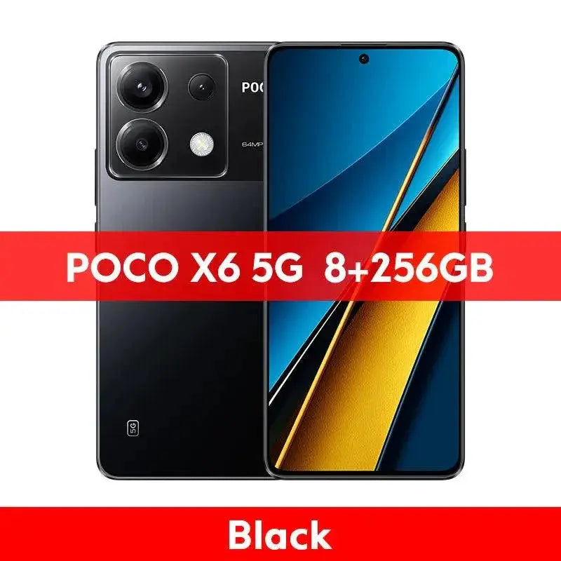 POCO X6 5G Smartphone Snapdragon 7s Gen 2 120Hz AMOLED