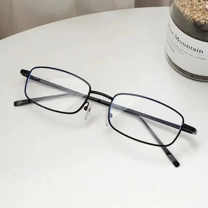 Unisex Vintage Rectangle Sunglasses for Men and Women