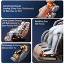 8025 Yijie Luxury Zero Gravity Shiatsu Full Body Massage Chair Electric Heat Foot Roller Portable Home Use Hot Sale