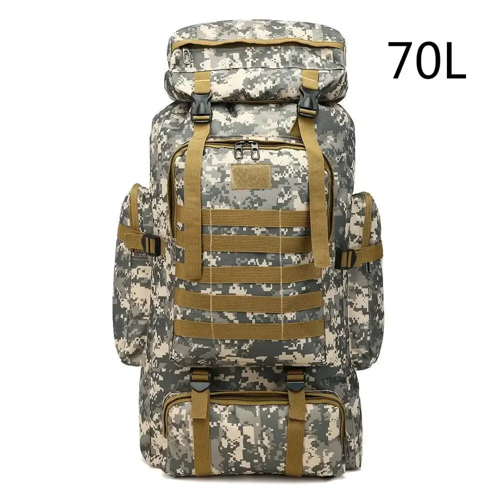 Rilibegan Military Travel Backpack Men Tactical Climbing Bag