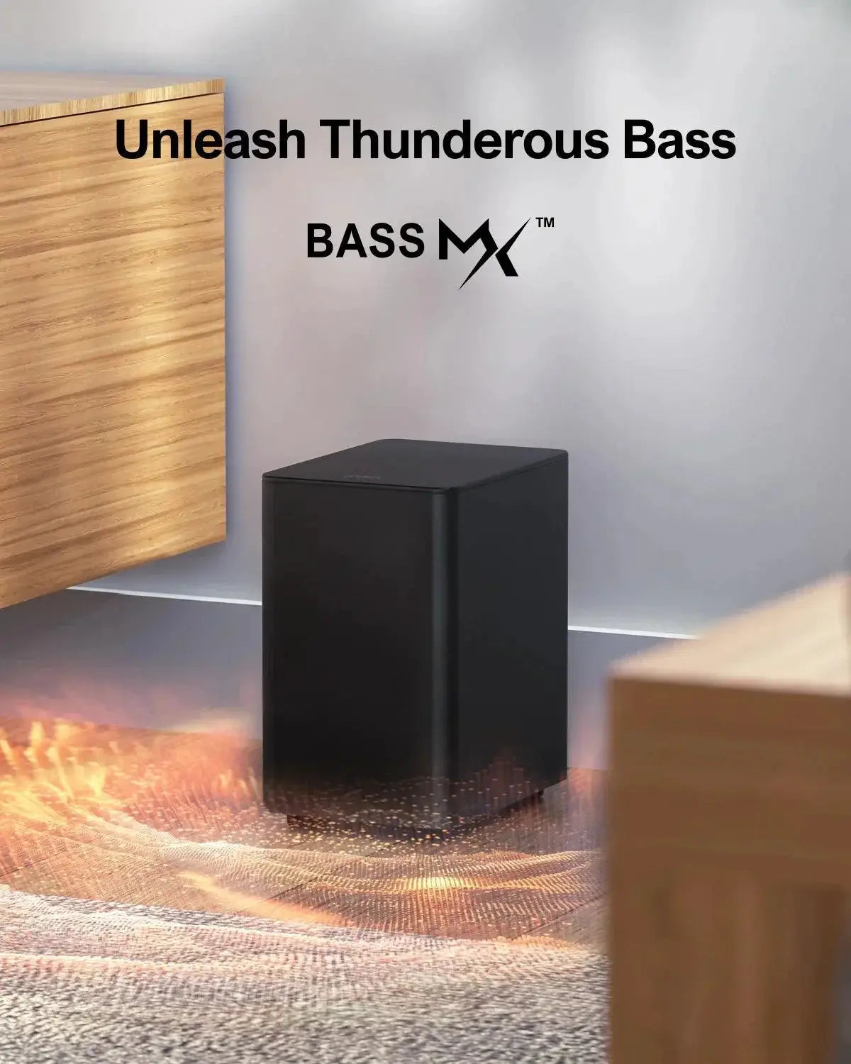 Ultimea 5.1 Surround Soundbar With Subwoofer And Speakers