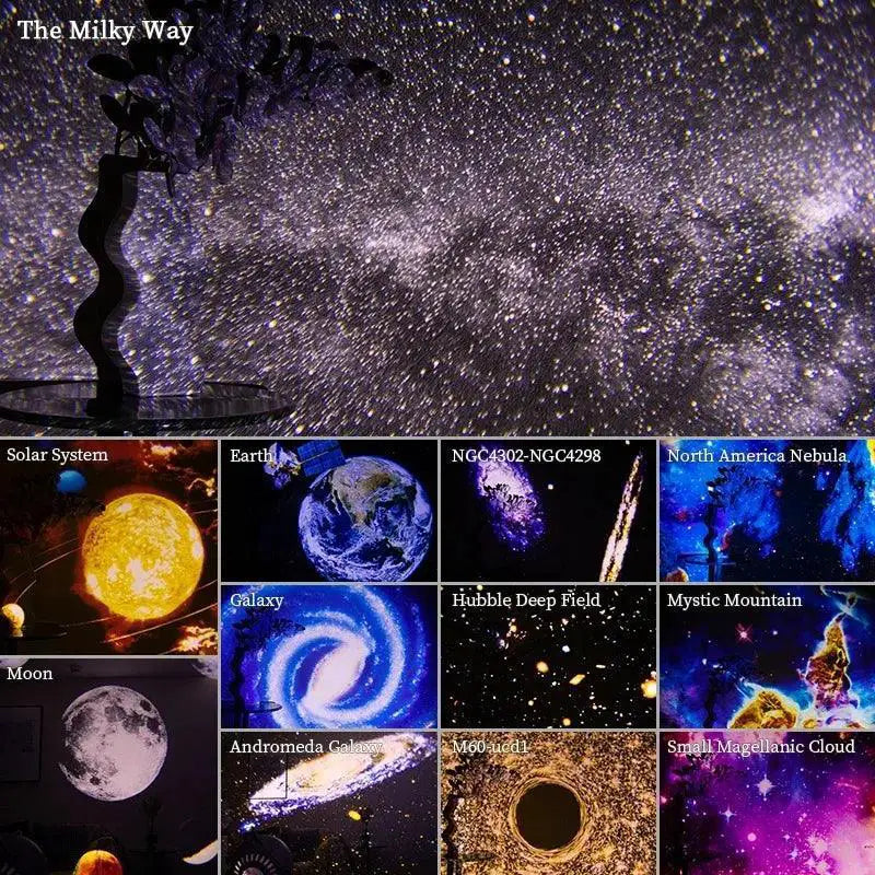 Galaxy Lamp 360 Degree Star Projection Night Light