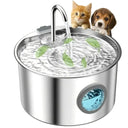 Rechargeable Stainless Steel Pet Water Fountain