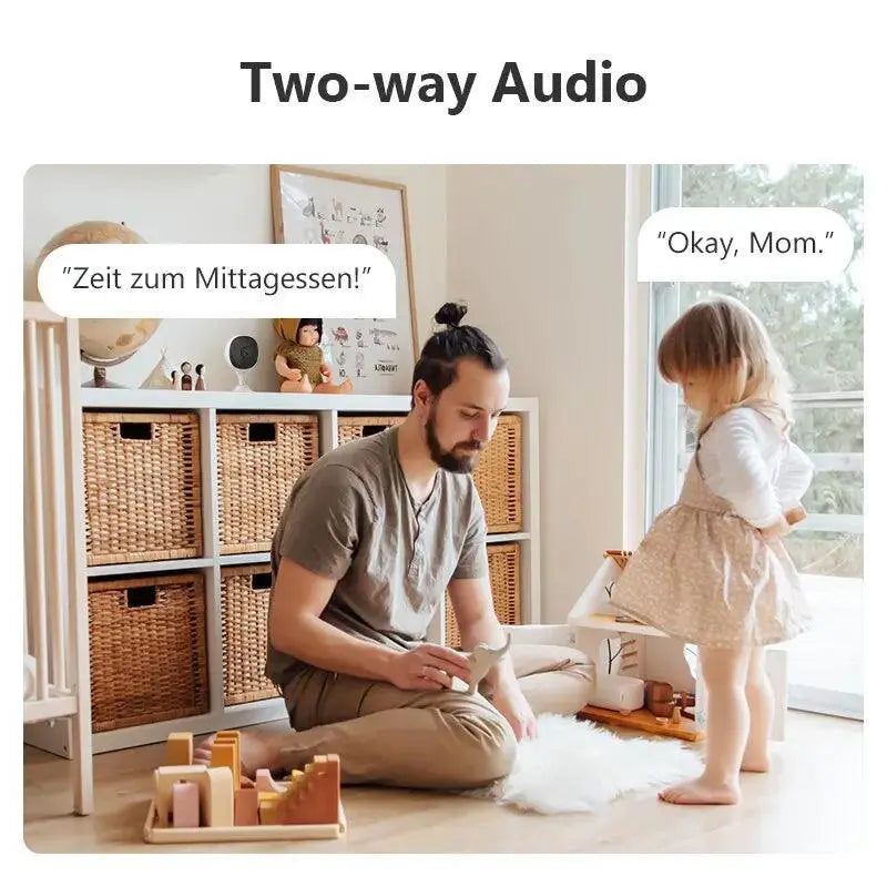 Imou Indoor Cue 2E 2MP WiFi Camera Smart Baby Monitor