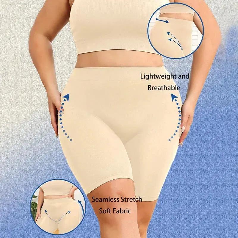 Seamless Anti Chafing Shapewear Shorts Tummy Control