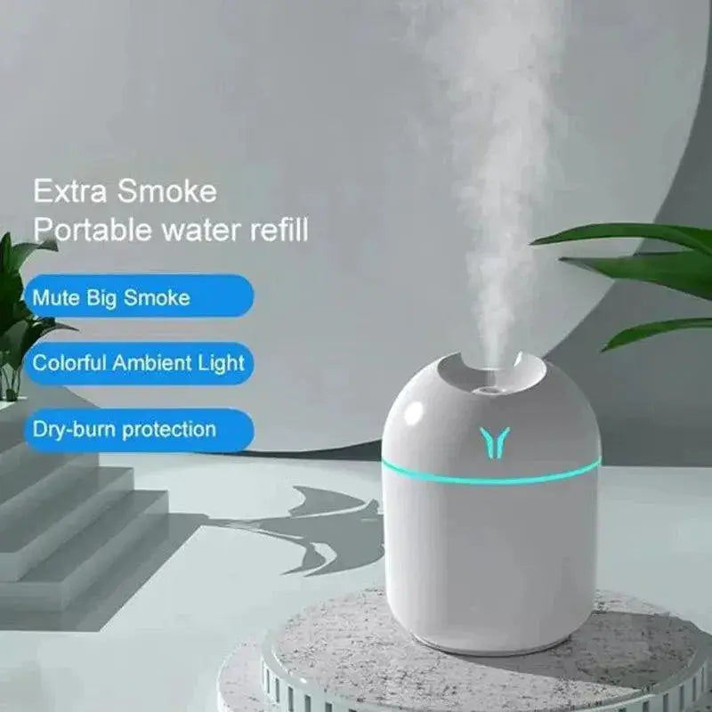 USB Powered Air Humidifier With Aromatherapy For Relaxation