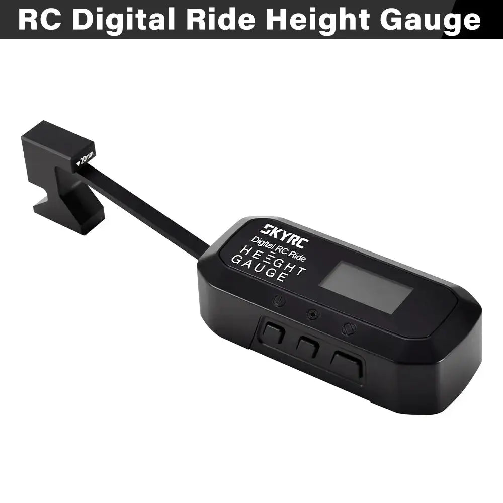 SkyRC RC Ride Height Gauge Digital 0.1mm Precision 2–38mm Range for 1/24–1/8 Cars
