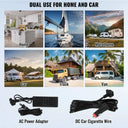 SucceBuy Portable Car Refrigerator with Ice Making Function Volt