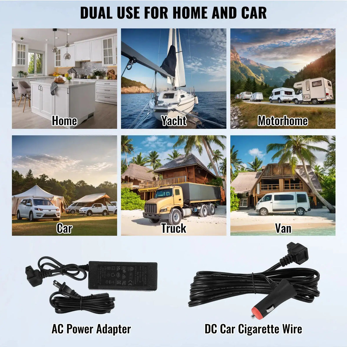 SucceBuy Portable Car Refrigerator with Ice Making Function Volt — product view 6