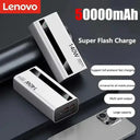 Lenovo 500000mAh CCC 140W Powerbank Super Fast Charging Ultra Capacity Portable Charger with LED Digital Display