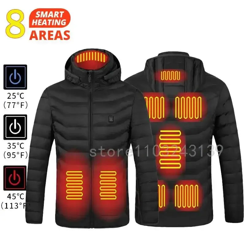 Warmth Heated Jacket for Men Outdoors — product view 14