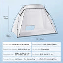 Sturdy Foldable Paint Booth Tent