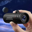 2000X25 HD Monocular Telescope For Travel Hiking Camping Bird Watching See Far