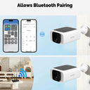 Smart Solar Security Camera for Outdoor Monitoring