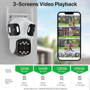 AI Tracking IP Camera for Home Security