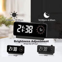 4K HD Mini WiFi Clock Camera, Supports Remote Viewing, Mobile Detection, Light Adjustment, Nanny Style Wireless WiFi Camera