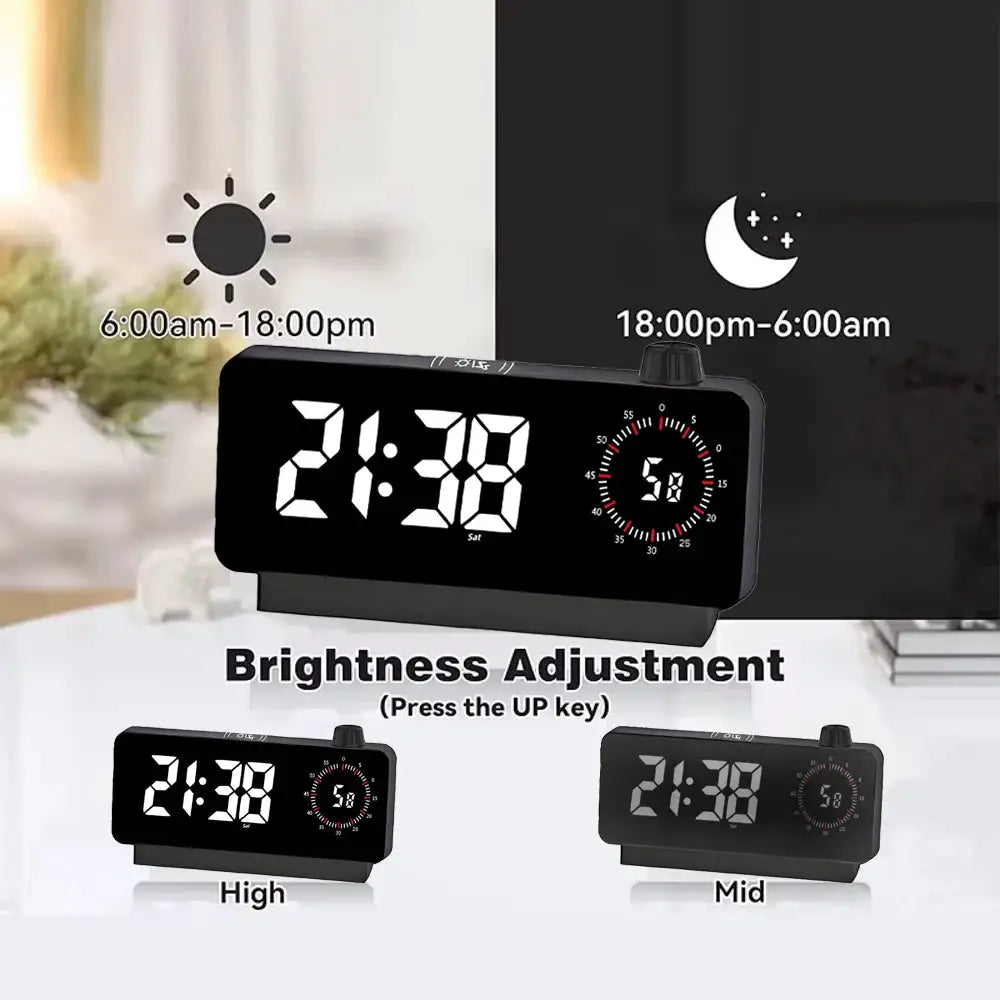 4K HD Mini WiFi Clock Camera, Supports Remote Viewing, Mobile Detection, Light Adjustment, Nanny Style Wireless WiFi Camera