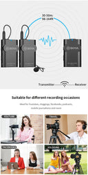 BOYA Lavalier System for Creator Clarity