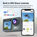 Cinematic 5K Action Camera for Explorers