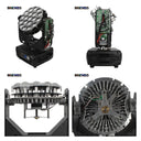 SHEHDS 4PCS Beam Wash 19x15W RGBW Zoom Moving Head Lighting