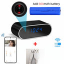 1080P Mini Clock Camera WiFi Night Vision 120 Degree Indoor Cam