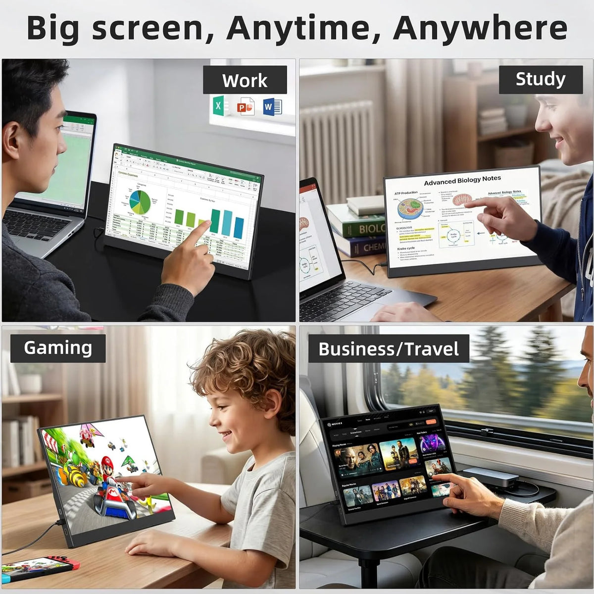 Monitor Clearer Everyday Viewing