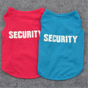 Security Vest for Small Dogs and Cats Summer Clothing