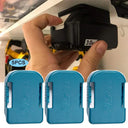 Wall-Mounted Battery Storage Rack for Makita Bosch Milwaukee Tools