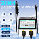 2in1 Diode Laser Hair Removal Machine