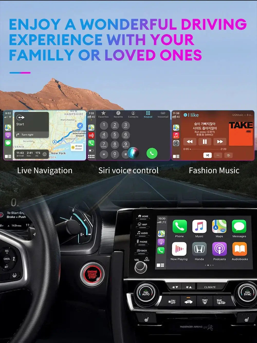 Wireless CarPlay Android Auto Adapter Edition AA — product view 14
