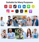 Wireless Lavalier Mic for Vloggers Pro
