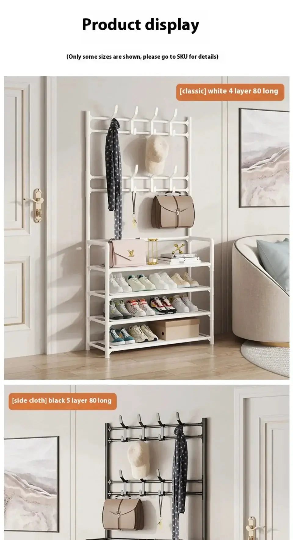 Declutter Closet Rack for Hats and Shoes — product view 13