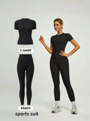 Yoga Set Women - High Waist Comfort For Fitness