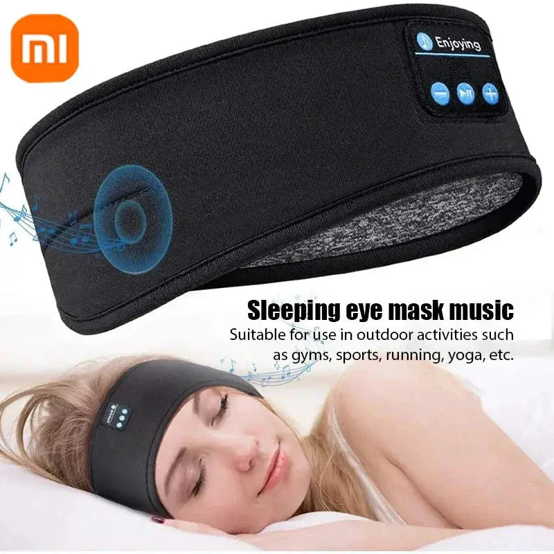 Wireless Sleep Aid Headset With Music Bluetooth Eye Mask