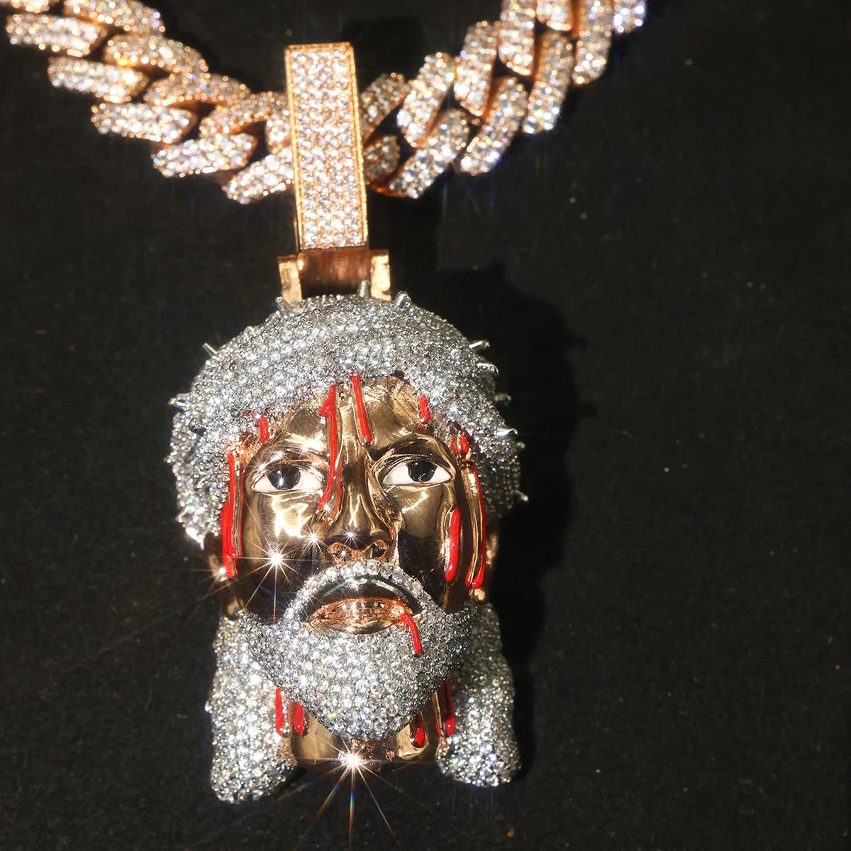 Hip Hop Thorny Crown Bleeding
