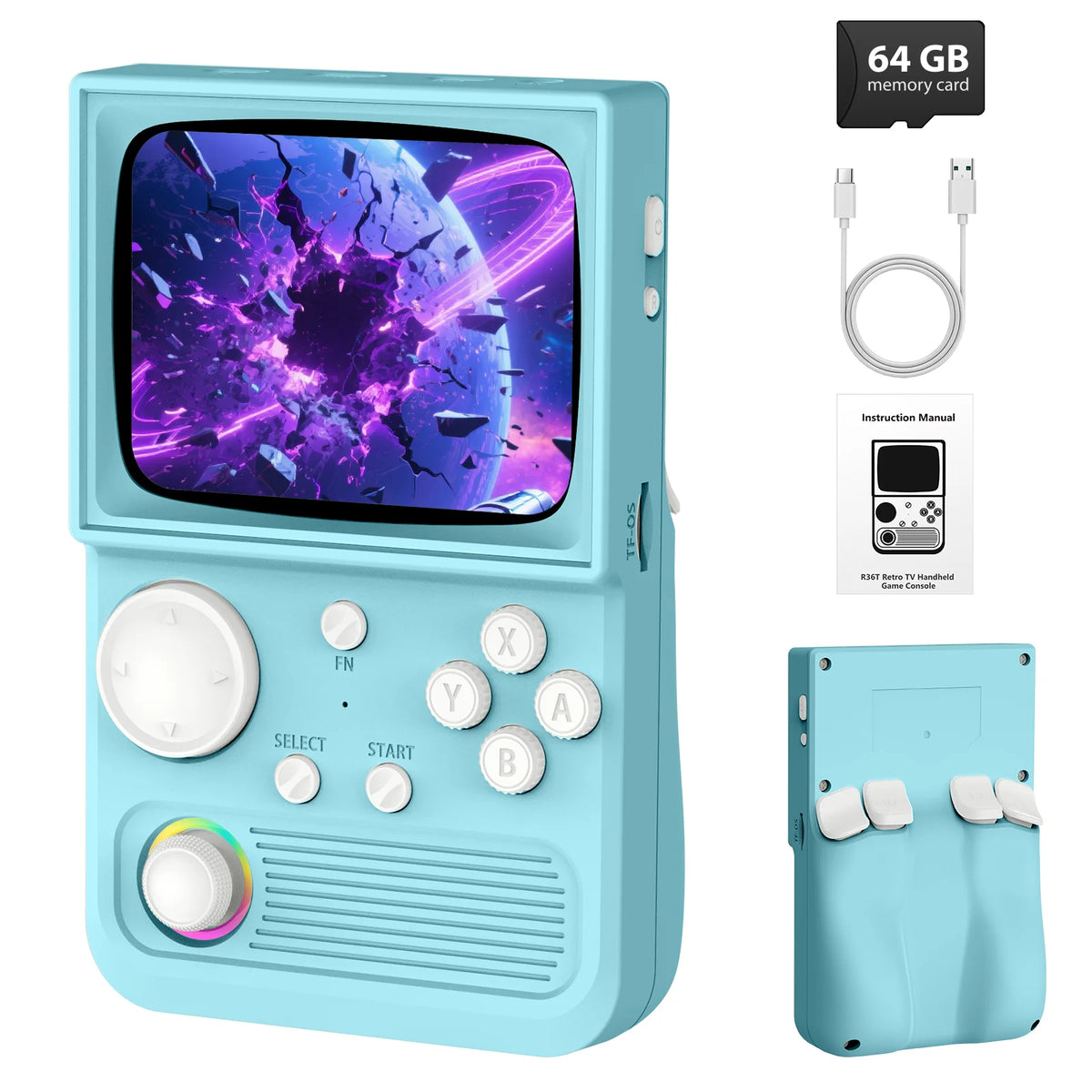 Rg Retro Tv Handheld Game