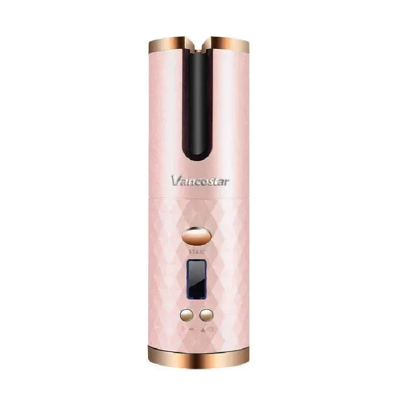 Wireless Electric Hair Curler Portable Travel Styling Device