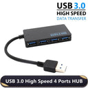 4 Port Usb 3.0 Hub Fast Multi Device Connectivity
