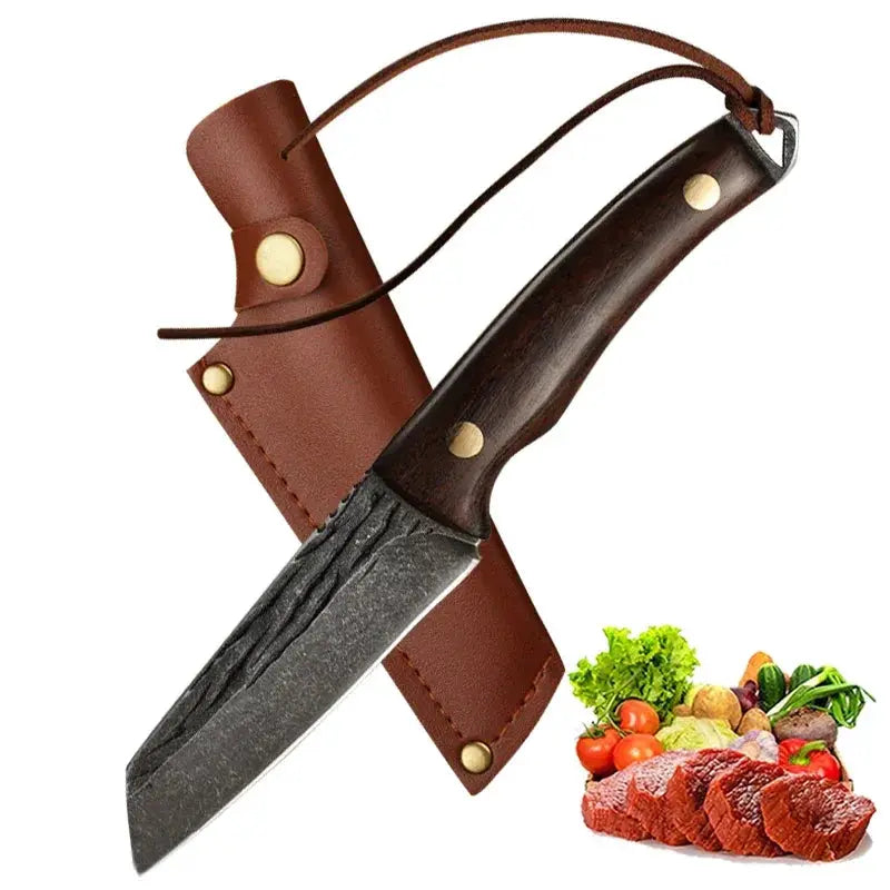 Stainless Steel Chefs Boning And Butcher Knife Set