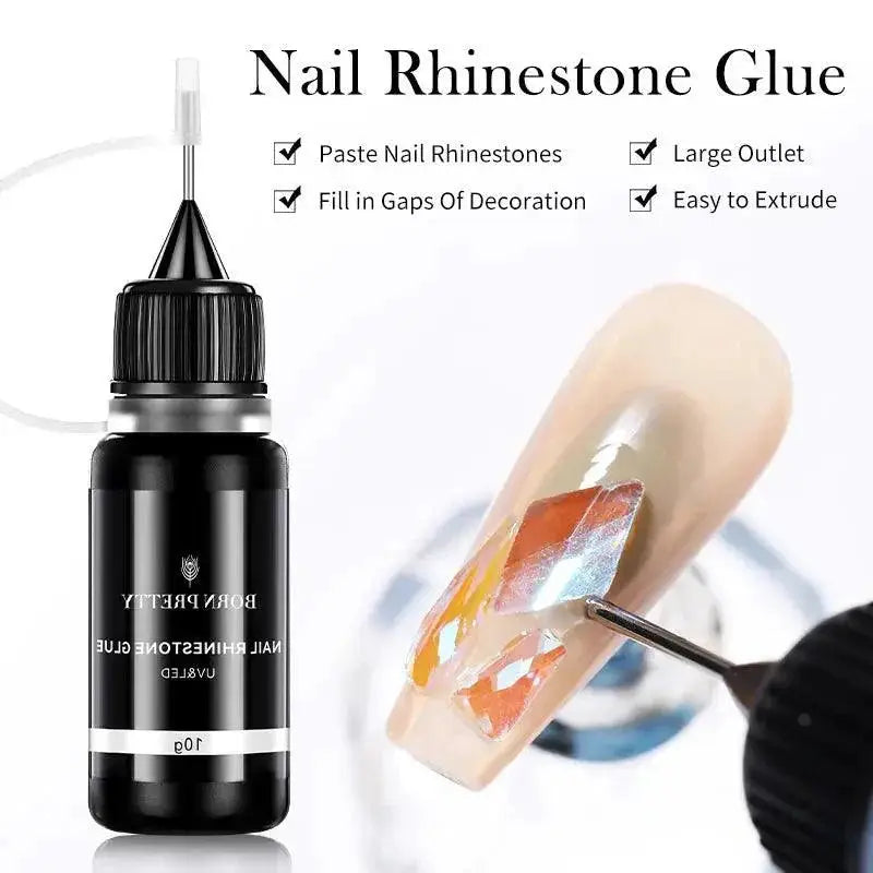 Nail Art Rhinestone Adhesive Precision UV Glue for Nails
