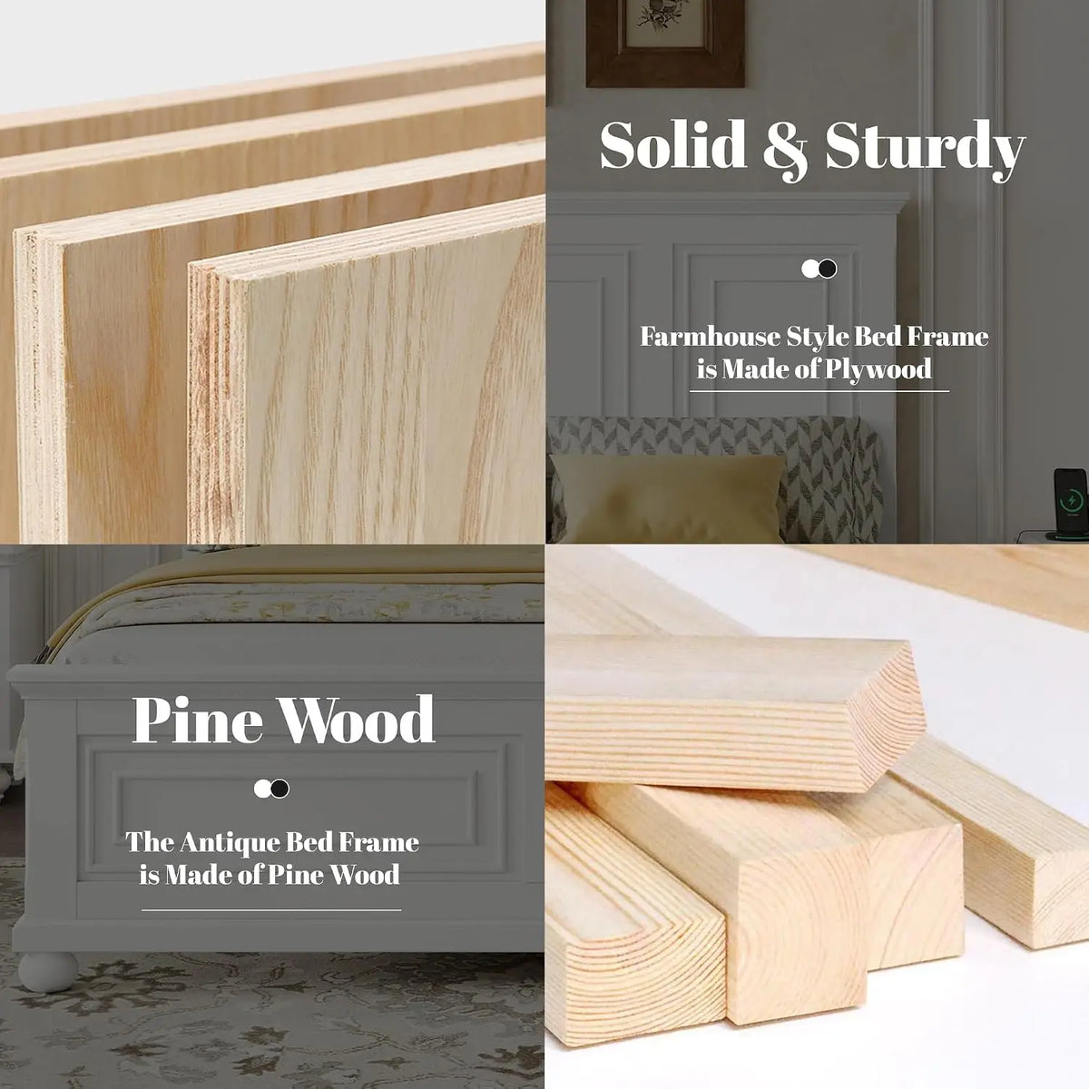 Wooden Bed Frame