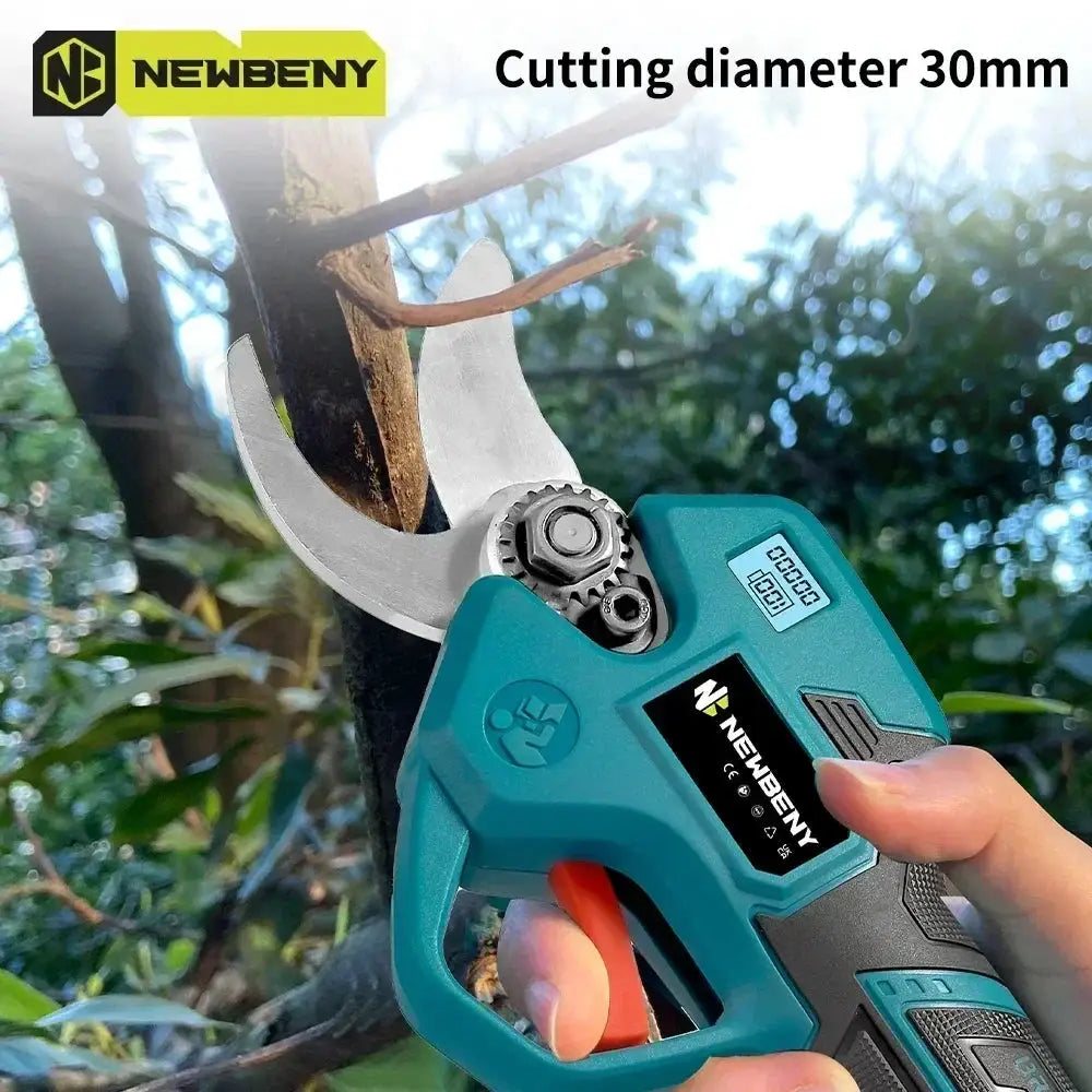 Cordless Electric Pruning Shears 30mm Brushless Motor